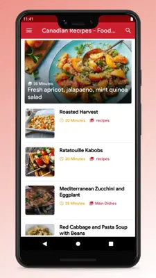 Canadian Food - Recipes App android App screenshot 2